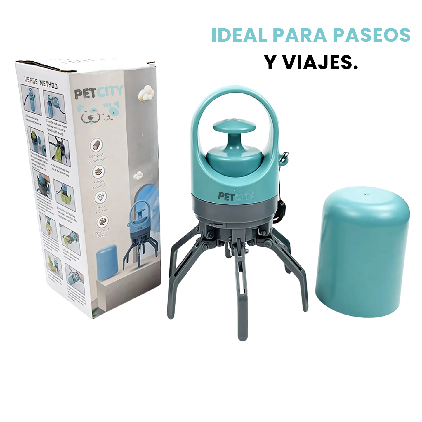 PetScoop® Recogedor portátil de popó