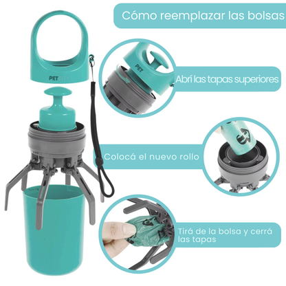 PetScoop® Recogedor portátil de popó